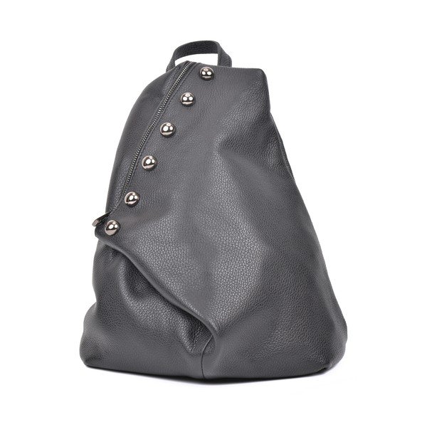 Zaino in pelle nera Mell - Luisa Vannini