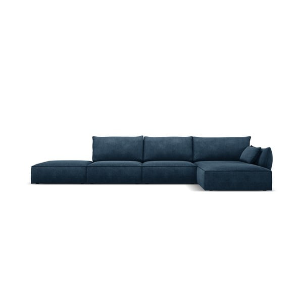 Divano angolare blu scuro (angolo destro) Vanda - Mazzini Sofas