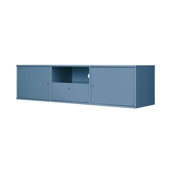Mobile TV  blu 161x42 cm Mistral - Hammel Furniture-image-1