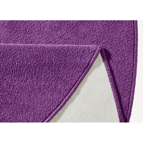 Tappeto rotondo viola scuro ø 133 cm Fancy - Hanse Home-image-3