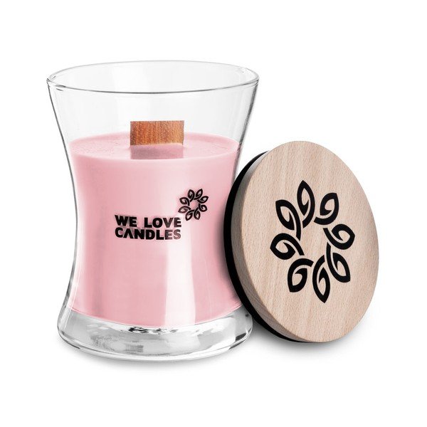 Candela in cera di soia, tempo di combustione 21 ore Basket of Tulips - We Love Candles