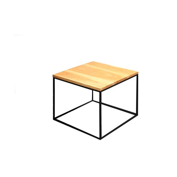 Tavolo pieghevole con struttura nera , 50 x 50 cm Tensio - CustomForm