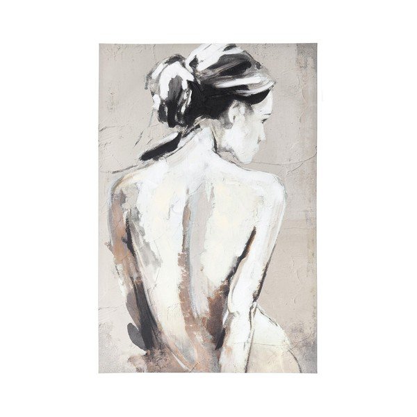 Dipinto stampato/con elementi dipinti a mano dipinto su tela 80x120 cm Talent – Bizzotto