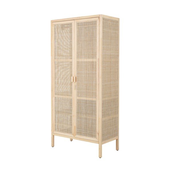 Armadio in rattan 85x180 cm Mariana - Bloomingville-image-2