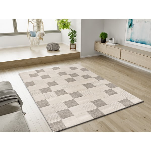 Tappeto beige e crema 120x170 cm Verona - Universal-image-1