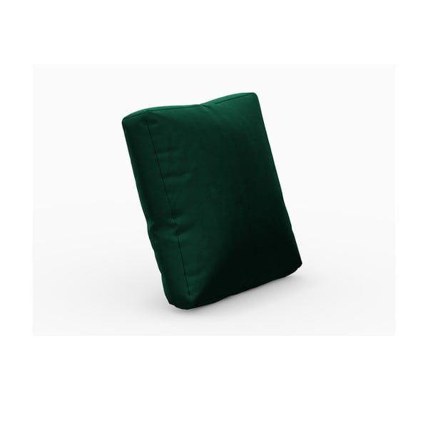 Cuscino in velluto verde per divano componibile Rome Velvet - Cosmopolitan Design-image-1