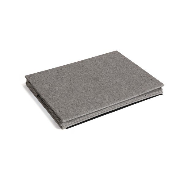 Scatola con coperchio grigia in tessuto 36x46x25 cm Soft Storage Large – Bigso-image-4