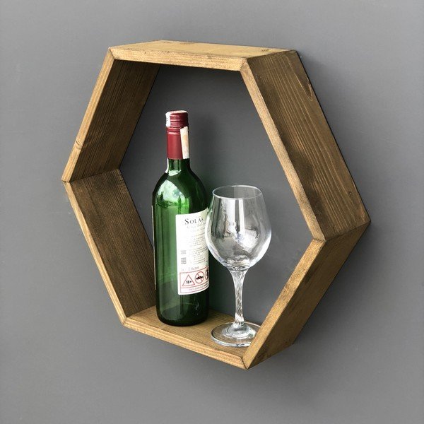 Mensola da parete in legno Kari - Evila Originals-image-4