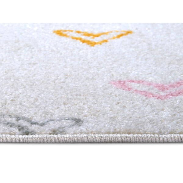 Tappeto bianco per bambini 120x170 cm Hearts - Hanse Home-image-2