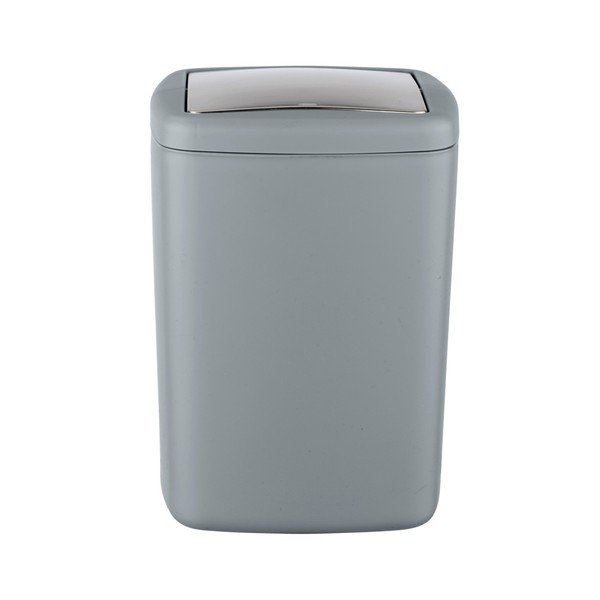Cestino grigio L, altezza 28,5 cm Barcelona - Wenko-image-1