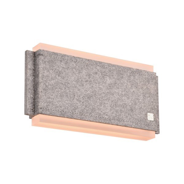 Applique LED grigie con controllo vocale/applicazione mobile Cicara - CINQUE-image-2
