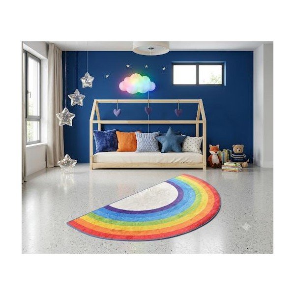 Tappeto per bambini lavabile 60x120 cm Rainbow – Mila Home