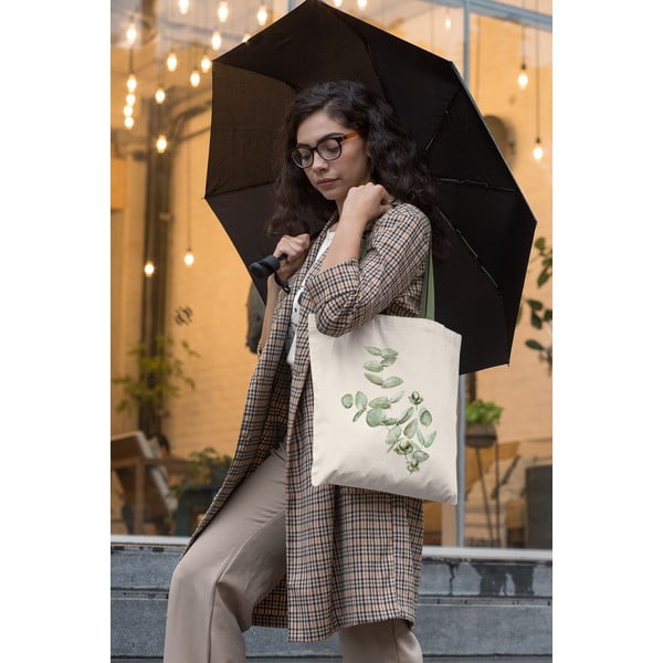 Borsa in tessuto beige - Kate Louise-image-3