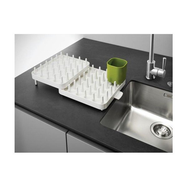 Bianco Vassoio di raccolta Connect regolabile in 3 pezzi - Joseph Joseph-image-3