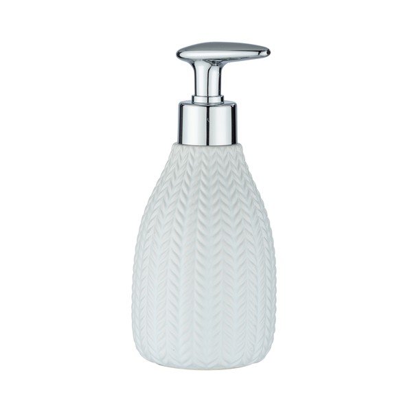 Distributore di sapone in ceramica bianca Barinas - Wenko-image-1
