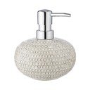 Dispenser di sapone in ceramica crema 0,47 l Pergole - Wenko