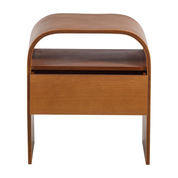 Comodino di colore naturale con ripiani Momo – WOOOD-image-4