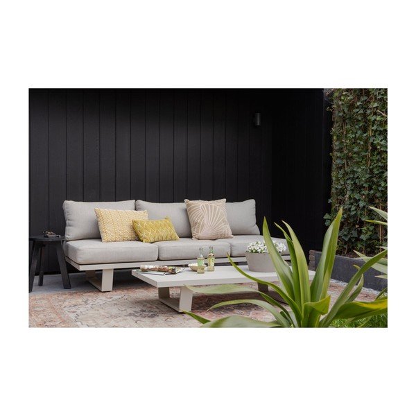 Divano da giardino greige imbottito Bear – WOOOD-image-1