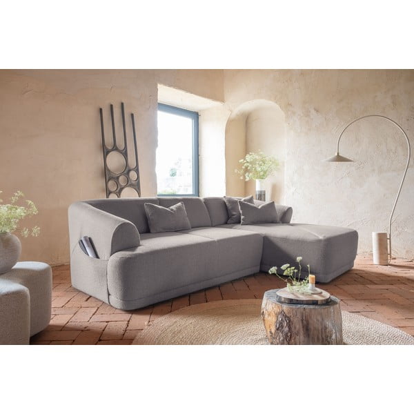 Divano angolare grigio - Miuform-image-2