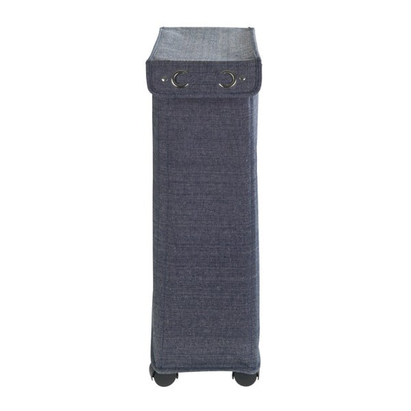Cesto portabiancheria blu scuro , 44,4 l Corno - Wenko-image-1