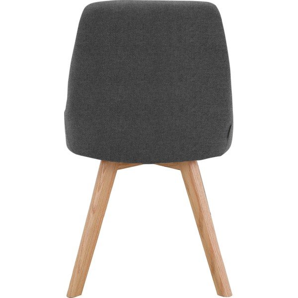 Sedia da pranzo grigio scuro Rudi - Støraa-image-3