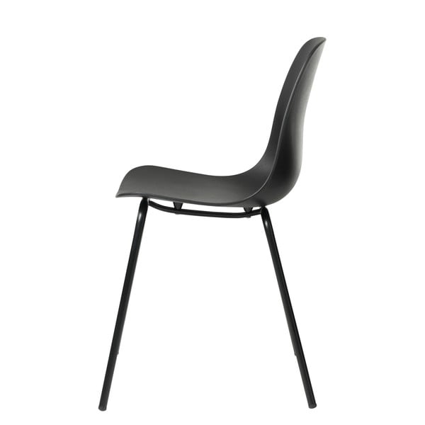 Sedia da pranzo nera Whitby - Unique Furniture-image-4