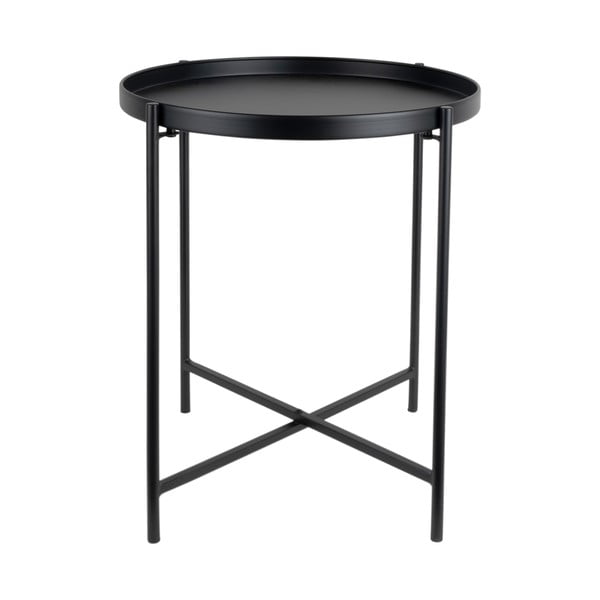 Tavolino rotondo in metallo ø 40 cm Meseta  – Leitmotiv-image-2