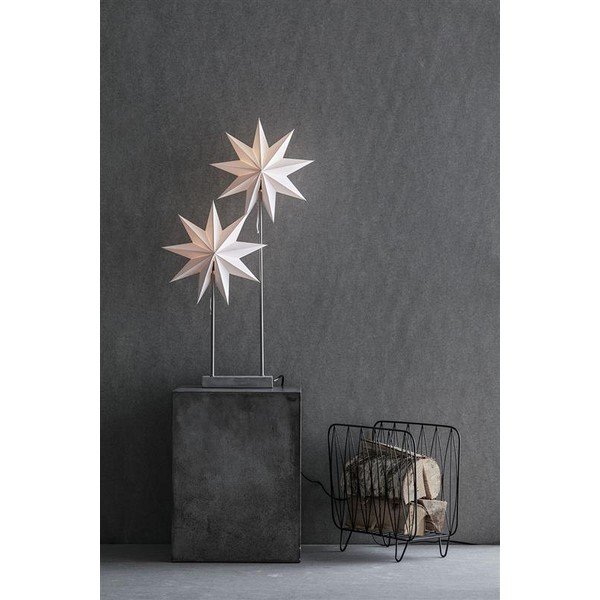Decorazione luminosa bianca con motivo natalizio Duva - Markslöjd-image-1