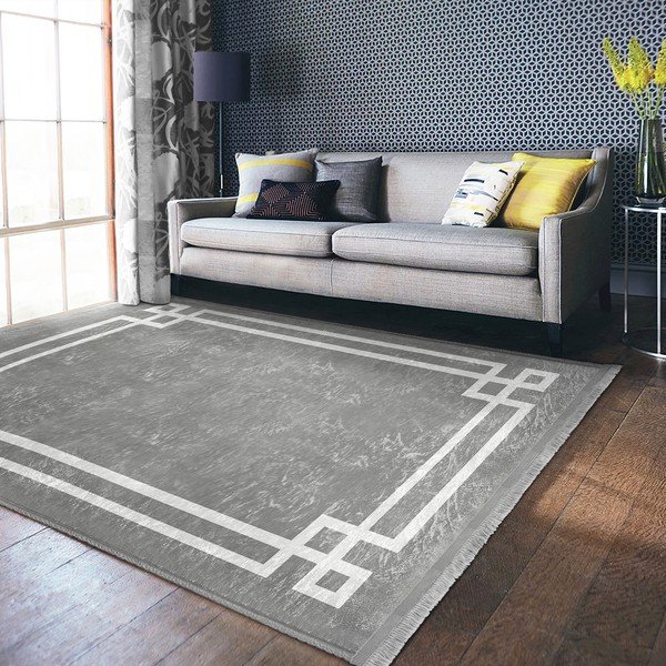 Tappeto grigio 160x230 cm - Mila Home-image-4