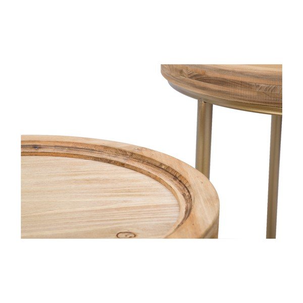 Set di 3 tavolini in legno di abete Instambul - Mauro Ferretti-image-2