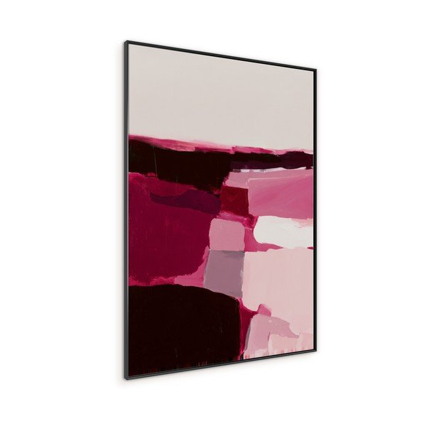 Dipinto stampato con cornice inclusa/dipinto su tela 70x100 cm Berry Blocks – Styler-image-4
