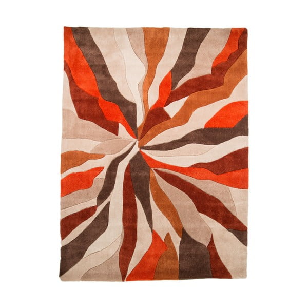 Tappeto arancione Schegge, 80 x 150 cm - Flair Rugs