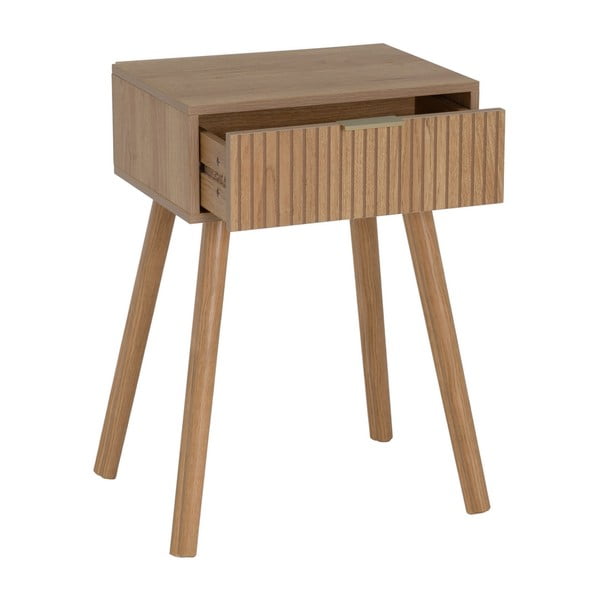 Comodino in colore naturale - Casa Selección-image-1