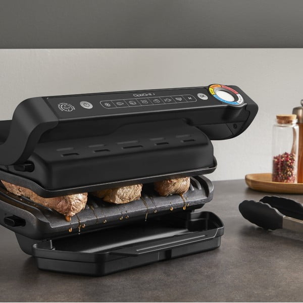 Piastra elettrica per grigliare  OptiGrill GC717810 - Tefal-image-1