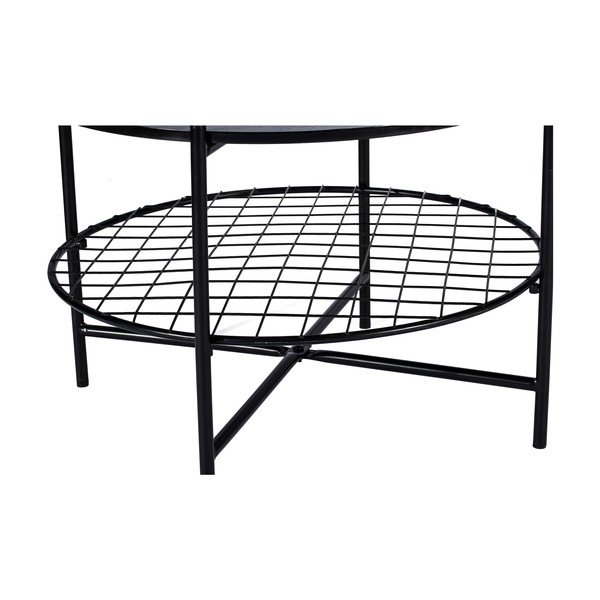 Tavolino rotondo nero, Ø 63 cm Joe - Bonami Selection-image-3