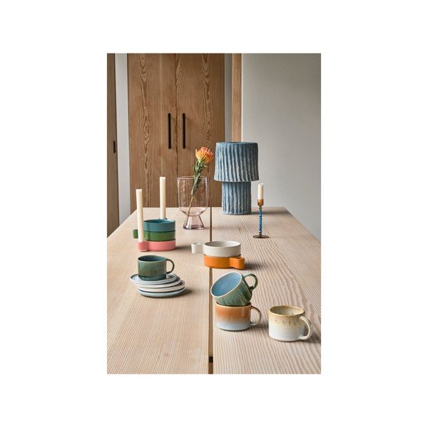 Vaso in vetro rosa chiaro (altezza 24 cm) Drum - Villa Collection-image-2