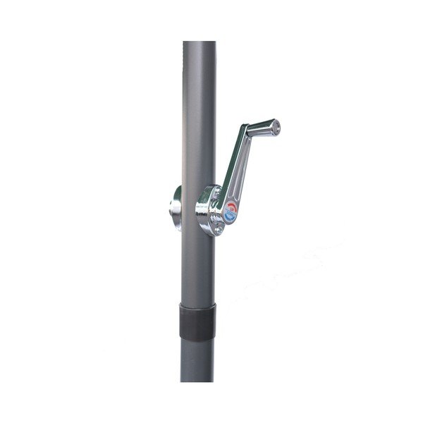 Ombrellone arancione ø 300 cm - Rojaplast-image-3