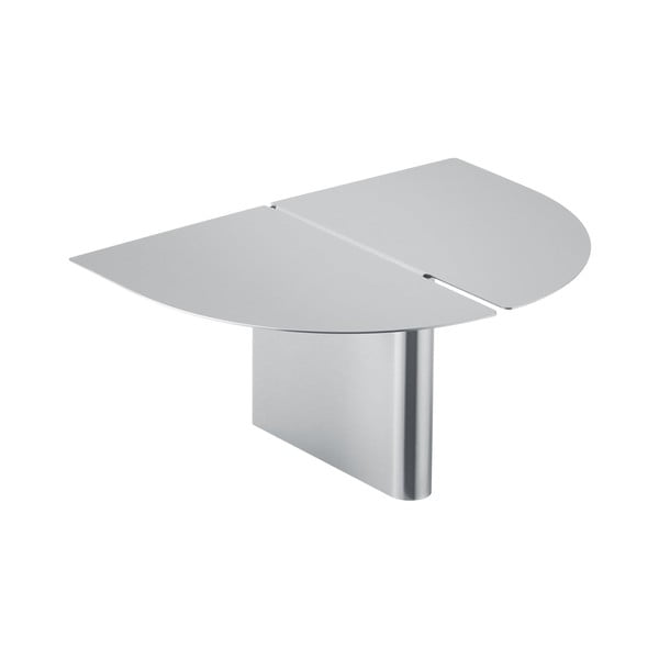 Mensola color argento opaco in acciaio inox 30 cm Oru – Blomus-image-3