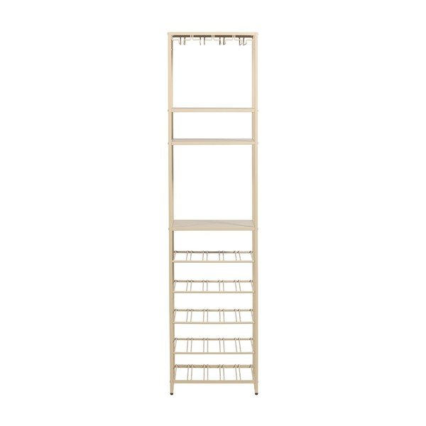 Cantinetta beige numero di bottiglie 25, 45x185x40 cm Reese – WOOOD-image-2