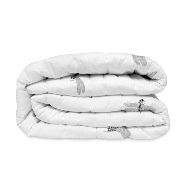 Copriletto trapuntato in cotone bianco 180x260 cm Estuary - Blanc-image-4
