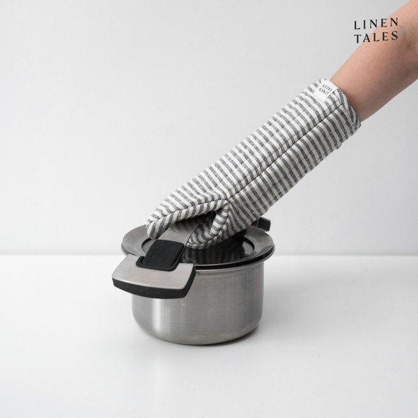 Presina in lino Thin Black Stripes - Linen Tales-image-1