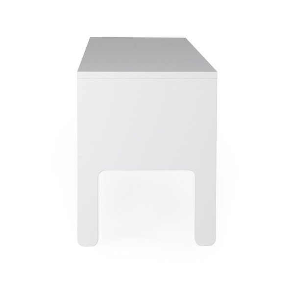 Tavolo TV bianco, larghezza 137 cm Uno - Tenzo-image-3