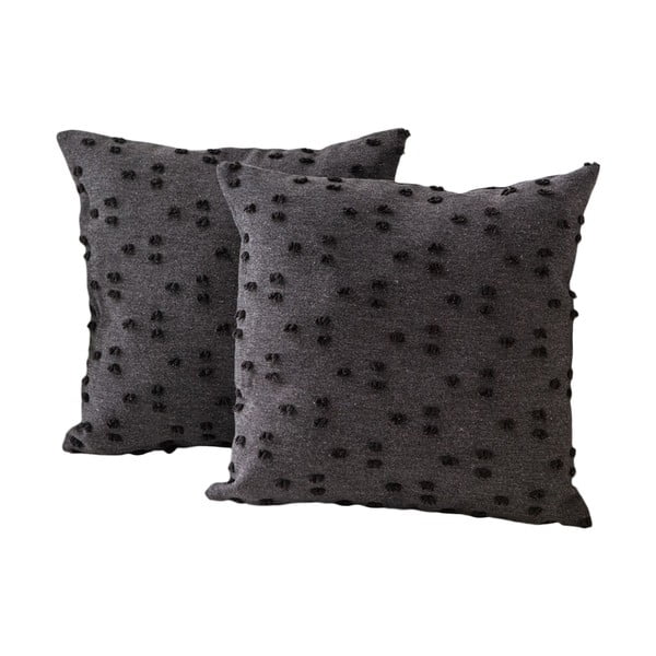 Federe decorative in set 2 pz 43x43 cm Tuffet – Mioli Decor