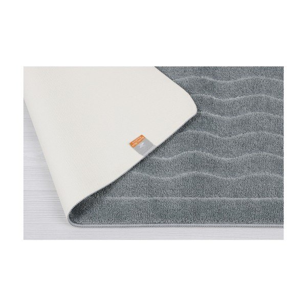 Tappeto da bagno grigio, 120 x 67 cm - Unknown-image-4