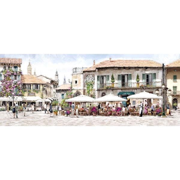 Dipinto su tela, 45 x 140 cm Restaurant - Styler-image-2