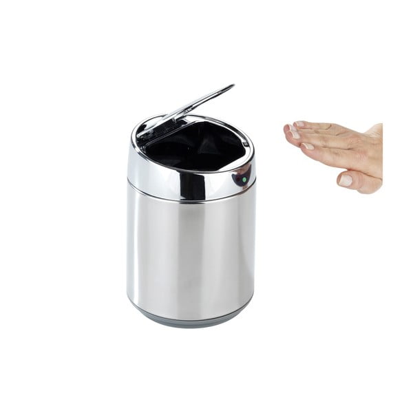 Cestino touchless in acciaio inox 800 ml - Maximex-image-1