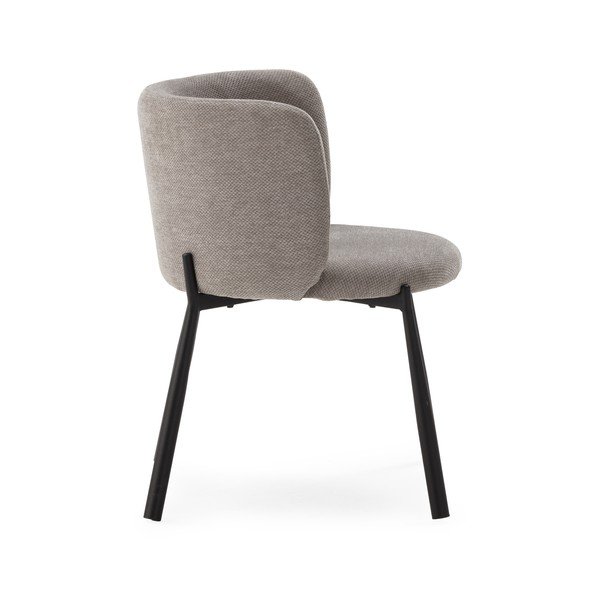 Set di sedie da pranzo grigia in imbottito 2 pz Ginny – MOME-image-3