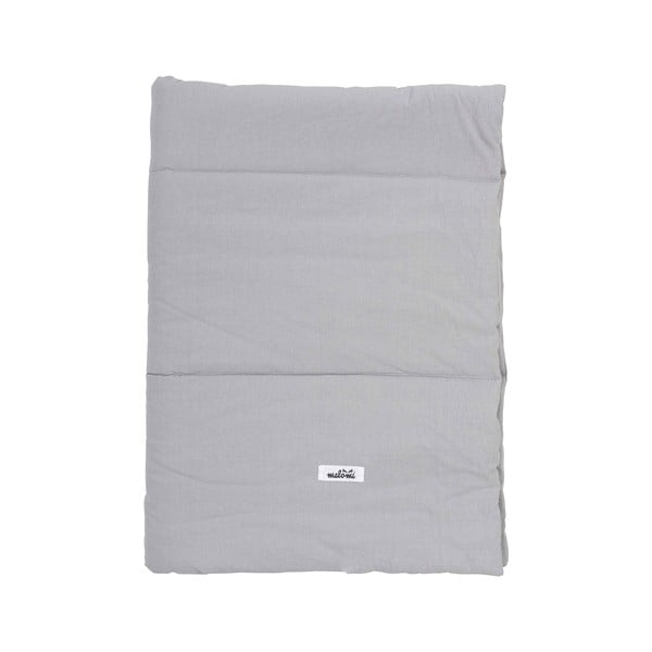 Coperta in cotone grigio chiaro 140x200 cm - Malomi Kids