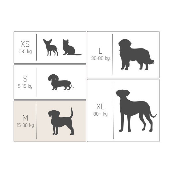 Letto in camoscio grigio 75x55 cm Middle Stitch - Ego Dekor-image-4