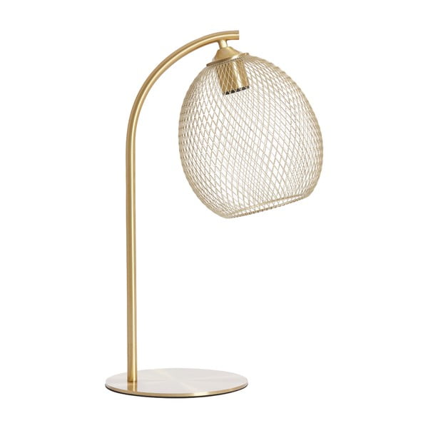 Lampada da tavolo color oro (altezza 50 cm) Moroc - Light & Living